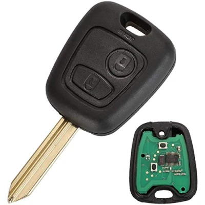 Image de Clé complète avec électronique à Programmer Compatible Saxo Xsara Picasso Berlingo Partner Expert Boxer Coque Télécommande Vierge @ProPlip