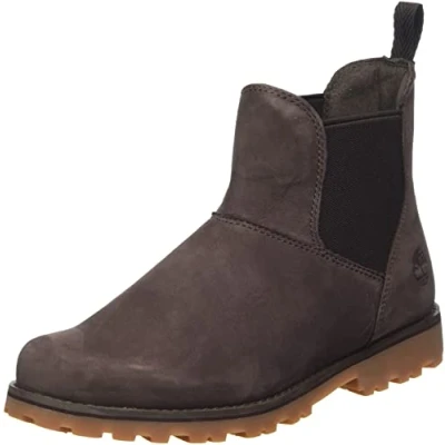 Image de Timberland Mixte enfant Asphalt Trail Chelsea Boot (Youth) Bottine Chukka, Soil, 34 EU