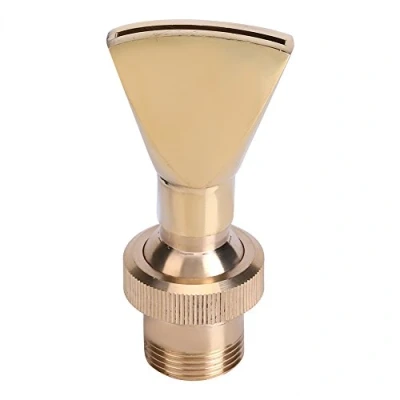 Image de Buse de Fontaine, 1/2 &quot;DN15 &amp; 3/4&quot; DN20 Fontaine en Laiton Forme d&#039;Éventail Tête Vaporisateur Arrosoir Réglable d&#039;Arroseur Jet d&#039;eau pour Étang Jardin.