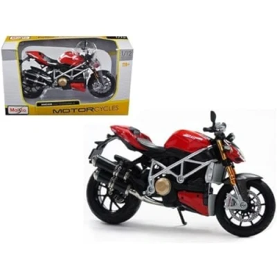 Image de Moto Collection Édition Spéciale Véhicule miniature à l’échelle 1/12e Modèle Aléatoire