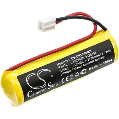 Image de TECHTEK Batteries Compatible avec [Drager] PAC 6000, 6500, 8000, 8500 remplace 8326186,
