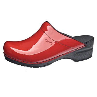 Image de Sanita Sabots, Femme, Taille: 37, Red Verni