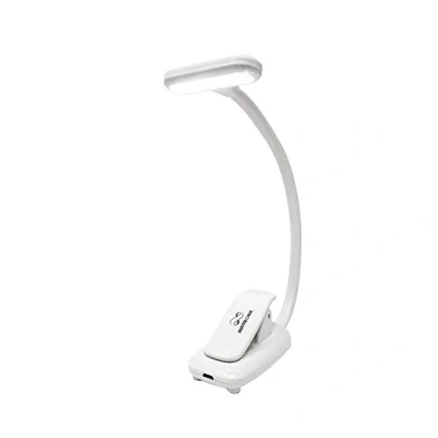 Image de Infitronic Lampe de pupitre à 9 LED rechargeable piano lecture intensité variable 3 modes couleur (blanc)