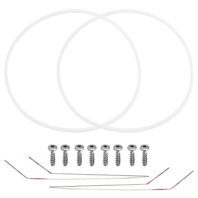 Image de joint pour pompe Ø 182 mm compatible avec lave vaisselle Bosch, Siemens Neff, référence : 12005744,Avec deuxième de rechange