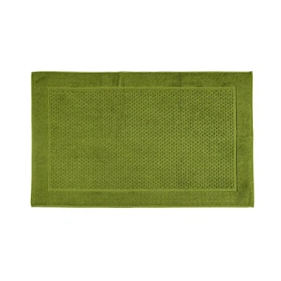 Image de Caleffi 7370, Coton Sirène Tapis de Bain Vert