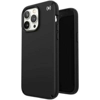 Image de Speck Presidio2 Pro Coque iPhone 14 avec revetement MICROBAN (Noir/Noir/Blanc)