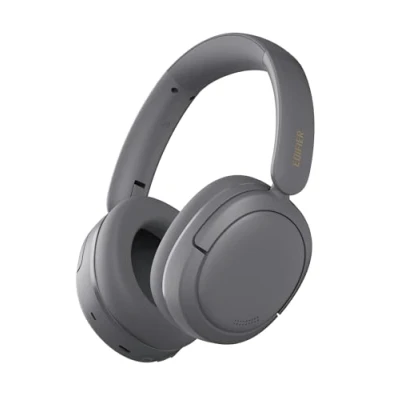 Image de Edifier W800BT SE Casque sans Fil Bluetooth 5.4 Son Hi Res avec AAC Réduction de Bruit AI pour appels 45 Heures d&#039;autonomie Charge Rapide Mode Jeu Pliable Gris