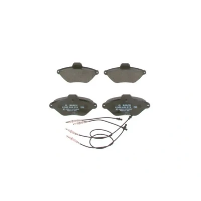 Image de BOSCH 0 986 424 278 Jeu de plaquettes frein Low Metallic contact signal d&#039;usure inclus CITROËN: Xantia Break, 3/5 portes, 5 portes