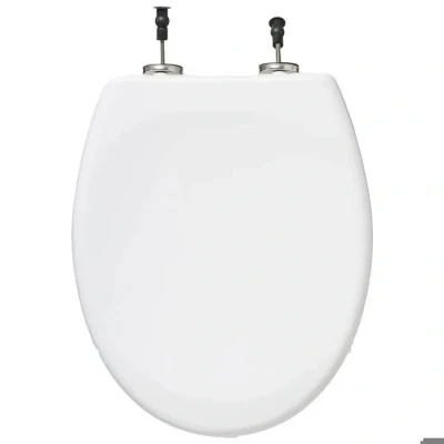 Image de Five Abattant WC Blanc en Thermodur et INOX