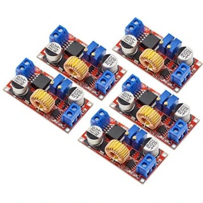 Image de 5pcs 5A Max XL4015 DC to CC CV Step Down Lithium Battery Charger Converter