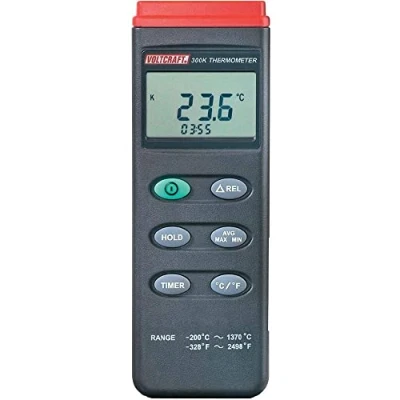 Image de Appareil de mesure température VOLTCRAFT K204 200 +1370 C sonde K fonction enregistreur données