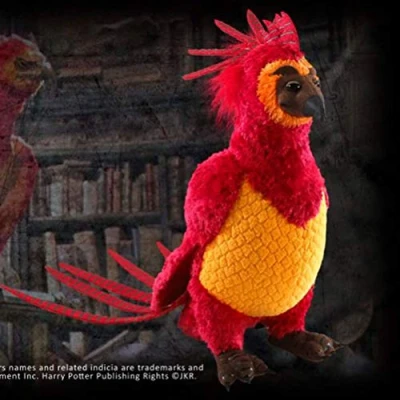 Image de Fawkes Plush by The Noble Collection Officially Licensed 9 in (23 cm) Harry Potter Toys Dumbledore Dolls Order of Phoenix Doll Figures for Kids &amp; Adults