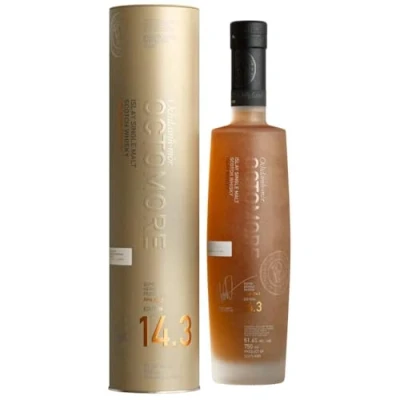 Image de Octomore EDITION: 14.3 Super Heavily Peated Islay Single Malt 61,4% Vol. 0,7l in Tinbox