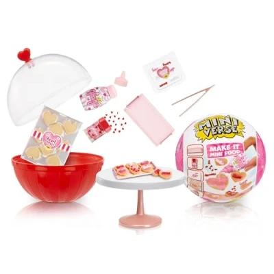 Image de MGA&#039;s Miniverse Make It Mini Food Love Series Répliques à Collectionner dans Un Emballage Aveugle Saint Valentin Jeu en Résine DIY Non Comestible Collectionneurs de 8 Ans et +