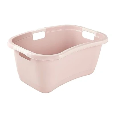 Image de keeeper Bac à Linge Ergonomique, Poignées Antidérapantes, 50 L, Janne, Nordic Pink