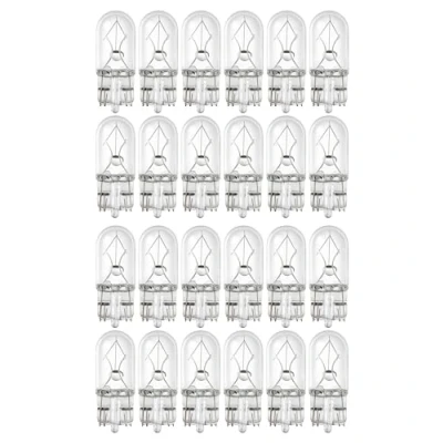 Image de Magnet Pack 20 Ampoules W5W Halogène Wedge 12V 5W Culot T10 W2.1X9.5D Intérieur et Extérieur Auto Moto