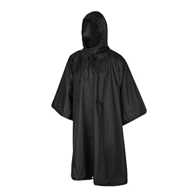 Image de Helikon Tex Poncho US Model Polyester, Noir, taille unique grande