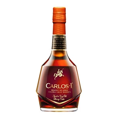 Image de Carlos I Brandy de Jerez Solera Gran Reserva Sherry Casks 40% Vol. 0,7l in Giftbox