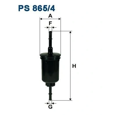 Image de FILTRON PS 865/4 Filtre à Carburant de conduite 8 FORD: FIESTA 5, Fusion Break, 5 Van, MAZDA: 2 portes