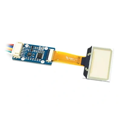Image de OLED Transparente de 1.51 Pouces avec Écran Couleur Bleu Clair pour Arduino/Raspberry Pi/STM32, 128x64 Pixels, SPI/I2C Interfaces, Puce Pilote Indépendante Intégrée