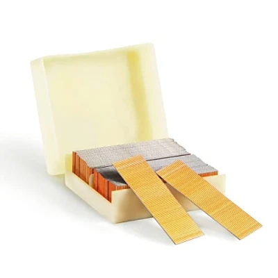 Image de KIMSING P620 Clous à goupilles en cuivre, calibre 23 10 000 PCS/carton, 20 mm de longueur Convient pour les cloueuses pneumatiques et perforateurs Air Power