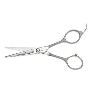 Image de Olivia Garden StraightCut Ciseau, Taille 5&quot; Puissantes Lames Convexes, Fait Main avec de l&#039;Acier Japonais, Dans une Pochette