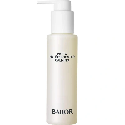 Image de BABOR CLEANSING Phyto Hy Oil Booster Calming pour peaux sensibles Nettoyant le visage à utiliser avec aux fleurs de tilleul Phytoactive Sensitive Formule végétalienne 100 ml