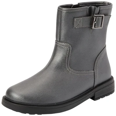 Image de Geox J Eclair Girl B Bottine, Gun, 27 EU