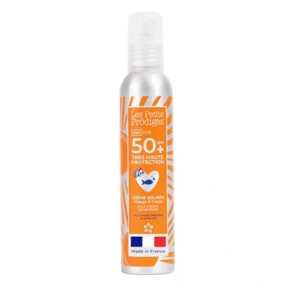 Image de Les Petits Prödiges Crème Solaire SPF 50+ 100ml Très Haute Protection, Éco conçue, Biodégradable, Vegan, Fabriquée en France