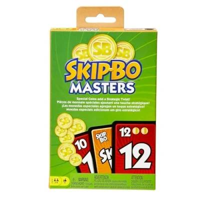 Image de Mattel Games Skip Bo Jeux, HJR21, Multicolore