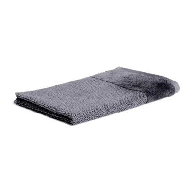 Image de MÖVE Bamboo Luxe Serviette d’invité 30 x 50 cm, Fabriqué en Allemagne, 60% coton / 40% viscose pulpe de bambou, Stone (Gris)