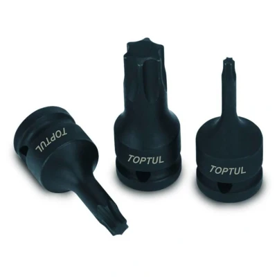 Image de Clé à douille chocs avec trou 3/8&quot; TORX TOPTUL KADA1225