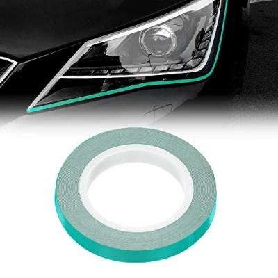 Image de Filet Adhésif Eyeliner pour Phares Voiture, Vert Petronas, 7 mm x 3 MT