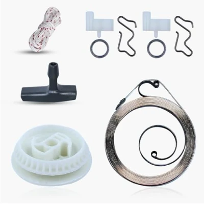 Image de HAISHINE Recoil Pull Starter Ressort Poulie Poignée Grip Kit De Corde pour STIHL MS180 MS170 MS210 MS230 MS250 021 023 025 017 018 Tronçonneuses