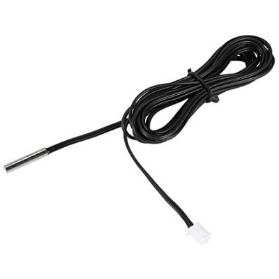 Image de INTCHE 2M NTC thermistance Capteur de temperature etanche Fil la sonde 10K 1% 3950 noir