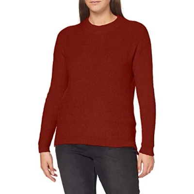 Image de SPARKZ COPENHAGEN Anine Pullover Pull Over, Sienne foncé, S Femme