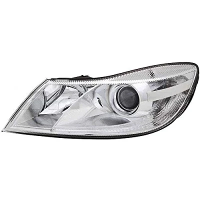 Image de TYC 20 11890 05 2 Phares gauche H7, H1 pour circulation à droite avec moteur électrique SKODA: Octavia II 5 portes, Combi