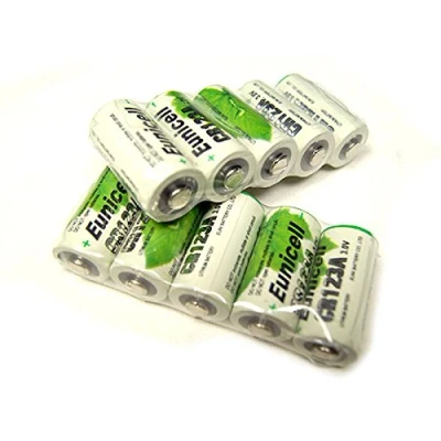 Image de Eunicell Lot de 10 Piles Cr123A 3V Lithium 1500mAh