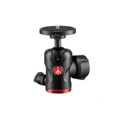Image de Manfrotto 494 Tête de Rotule Centrale, pour Trépied Appareil Photo, Support Smartphone et Bras Magique, Ultra Compact, en Fibre Carbone, Légère