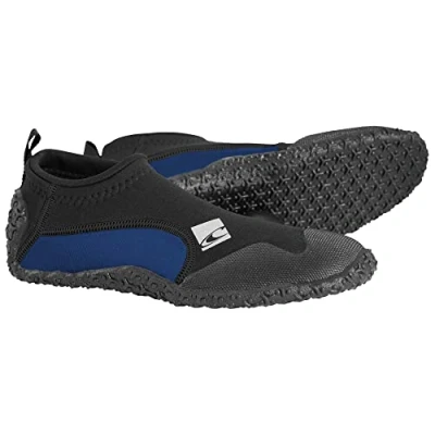 Image de ONEILL WETSUITS Bottes Reactor Reef Mixte, Noir/Pacifique, 12 US