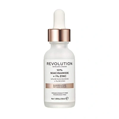 Image de Revolution Skincare XL 10% Niacinamide + 1% ZINC Blemish &amp; PORE Sérum, Taille: 30 ml,