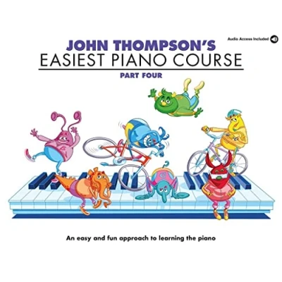 Image de John thompson&#039;s easiest piano course 4 &amp; audio recueil + enregistrement(s) en ligne