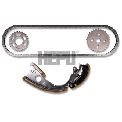 Image de HEPU 21 0354 Jeu de distribution à chaînes Simplex, Chaîne fermée AUDI: A6 C6 Berline, Q7, A5 B8 Coupe, VOLKSWAGEN: Touareg II