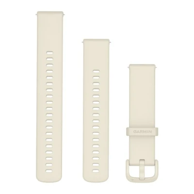 Image de Garmin Quick Release 20 mm Strap (Silicone) T. One Size Blanc