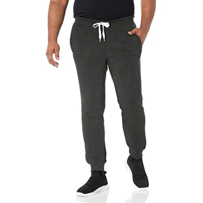 Image de Southpole Men&#039;s Active Basic Jogger Fleece Pants, Heather Charcoal, Large