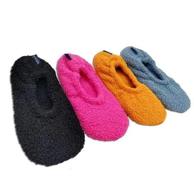 Image de de fonseca Les Spongneuses Chaussons pour femme parquet, ballerines en mousse lavables maison, voyage et invités, 3 paires 37 39 41, Taille unique