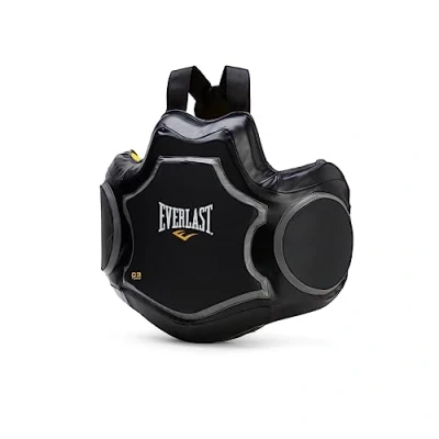 Image de Everlast Coach Vest LTHR, Veste De Mixte, Noir, T Uni
