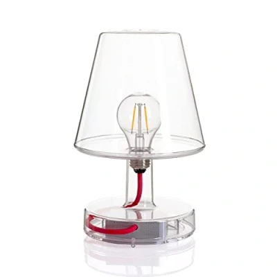 Image de Fatboy® Lampe Transloetje Transparent de table/lecture/chevet Sans câble rechargeable avec Mini USB