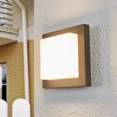 Image de Lucande Applique d&#039;extérieur LED Celeste au design simple