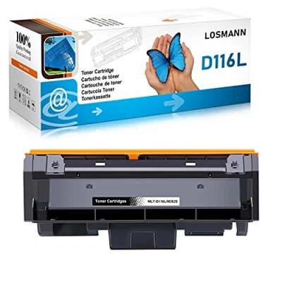 Image de LOSMANN 1x Toner noir compatible pour Samsung MLT D116L SL Xpress M2620D M2620ND M2625D M2625F M2625FN M2625N M2626 M2675F M2675FN M2676 M2820D M2820DW M2820ND M2825DW M2825ND M2826 M2830DW